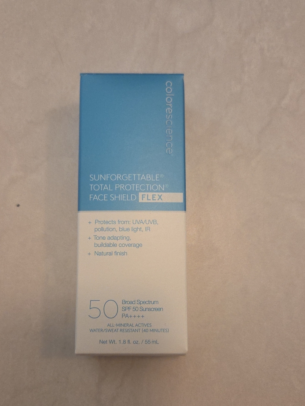 Colorescience Sunforgettable Total Protection Face Shield Flex SPF 50 — Blue